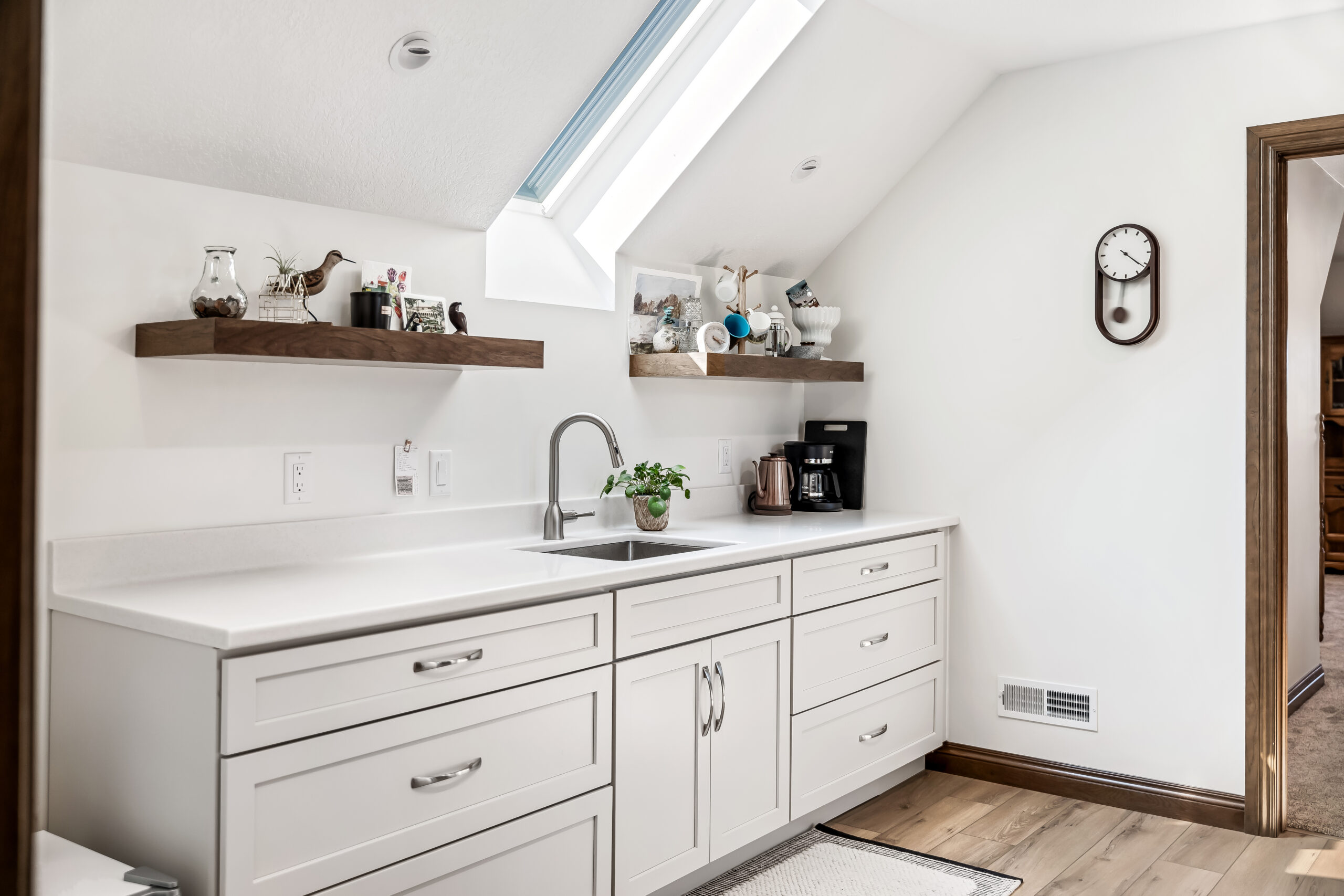 Interior-new-home-upstairs-kitchenette